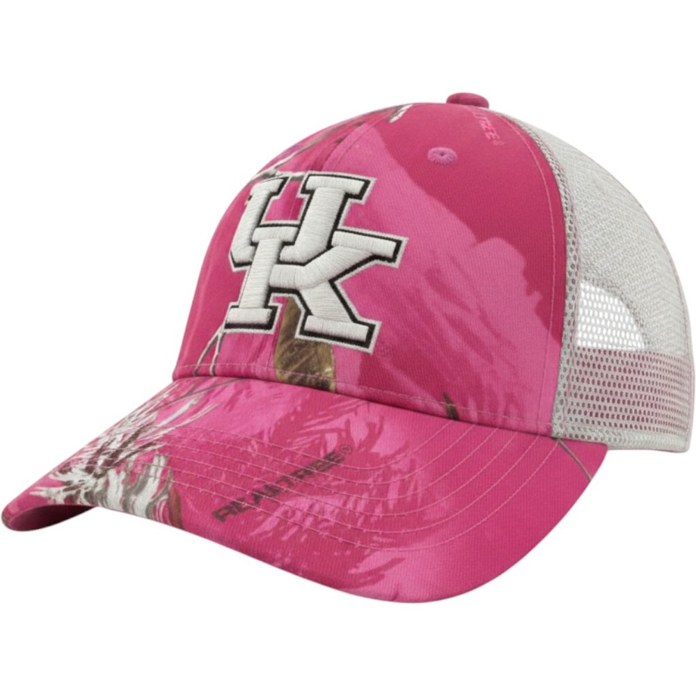 Top of the World Kentucky Wildcats Pink Realtree Camo Trucker Hat Snapback Cap